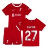 Conjunto (Camiseta+Pantalón Corto) Liverpool 2023-24 Darwin 27 Primera Equipación - Niño